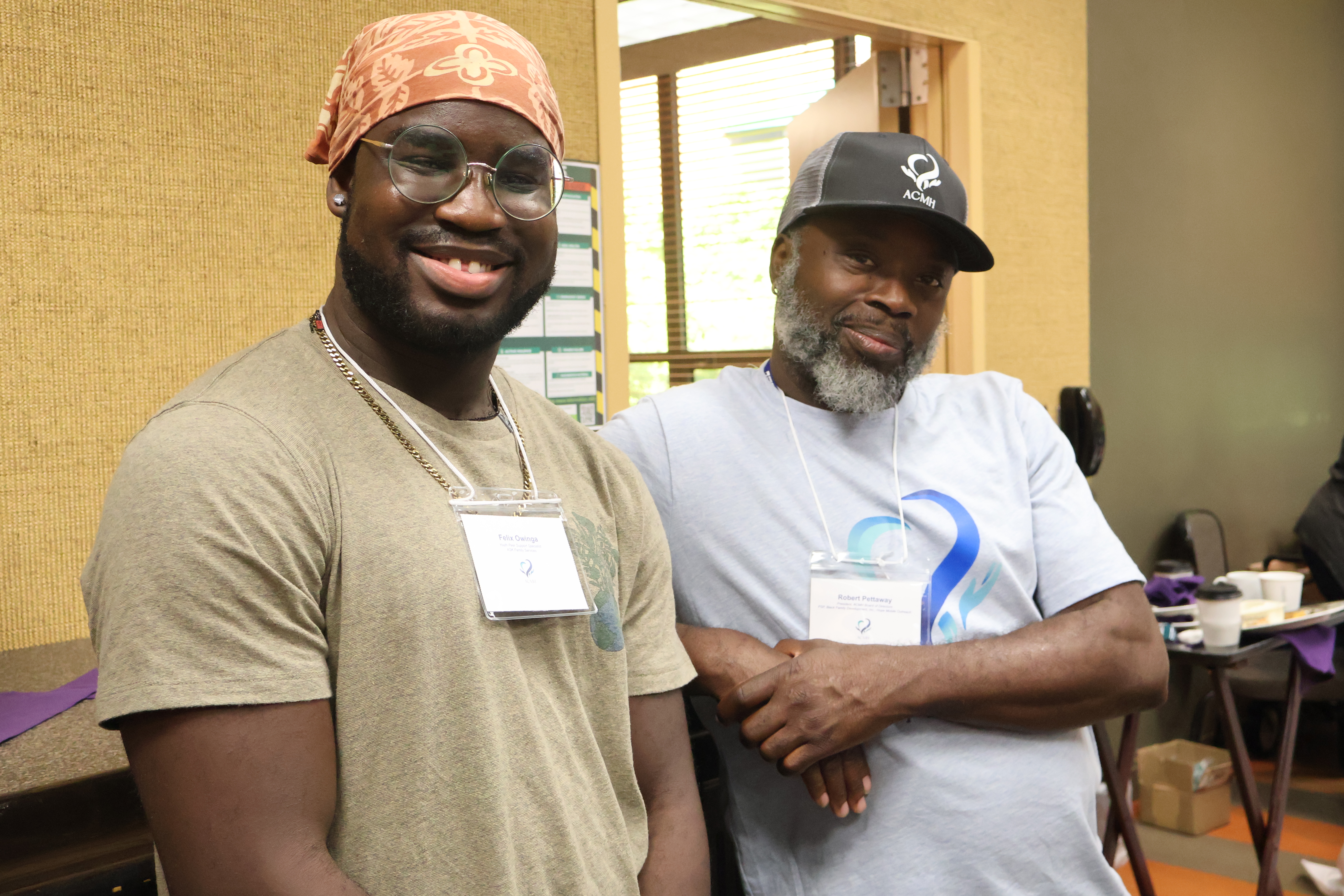 Conference attendees together